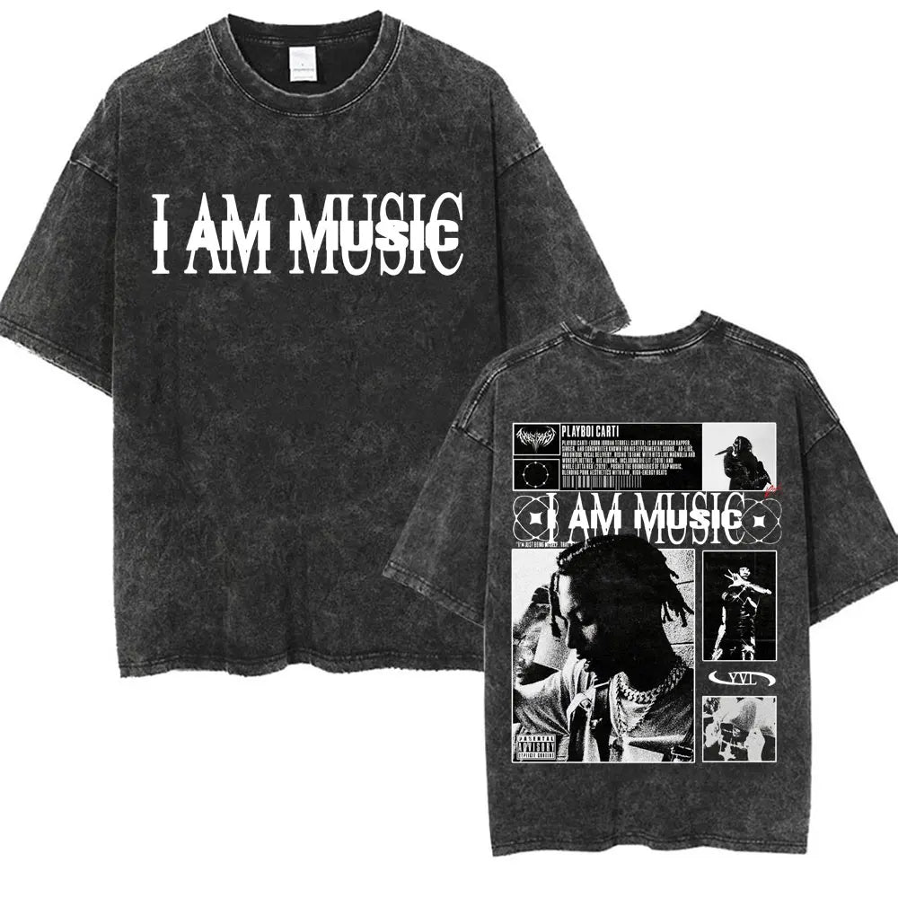 Vytal Retro Washed Narcissist Oversized Tees