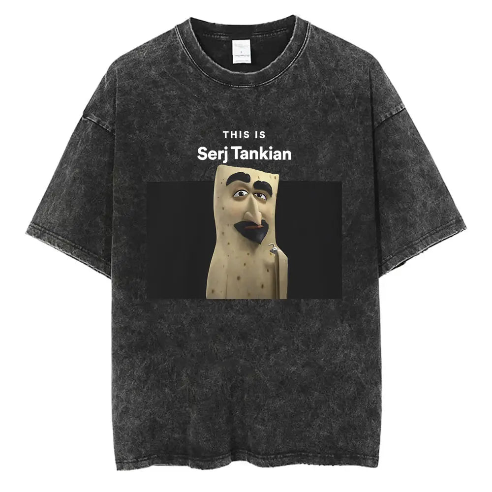 Vytal Washed Vintage Oversized T Shirt