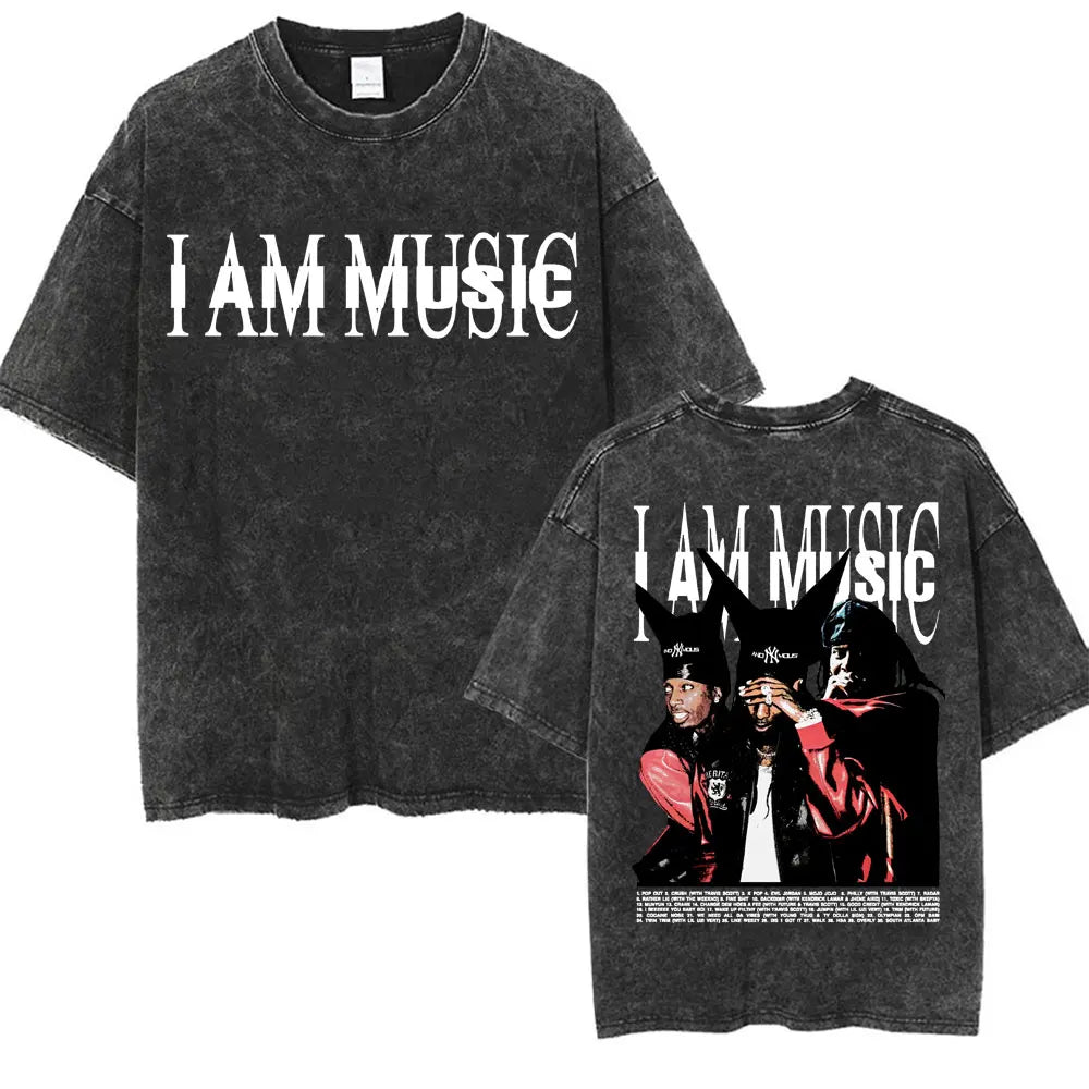 Vytal Retro Washed Narcissist Oversized Tees