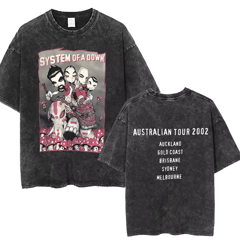 Vytal Washed Vintage Oversized T Shirt