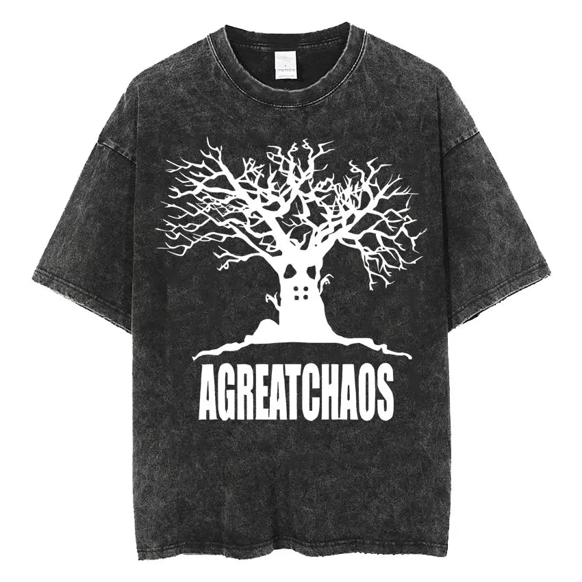 Vytal Retro Washed Narcissist Oversized Tees