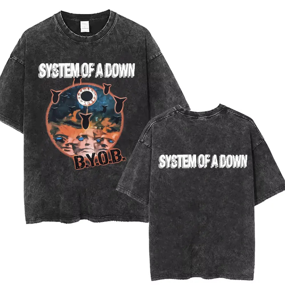 Vytal Washed Vintage Oversized T Shirt