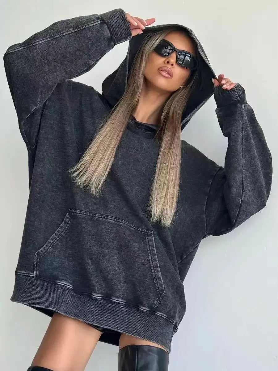 Vytal Washed  Vintage Hoodie