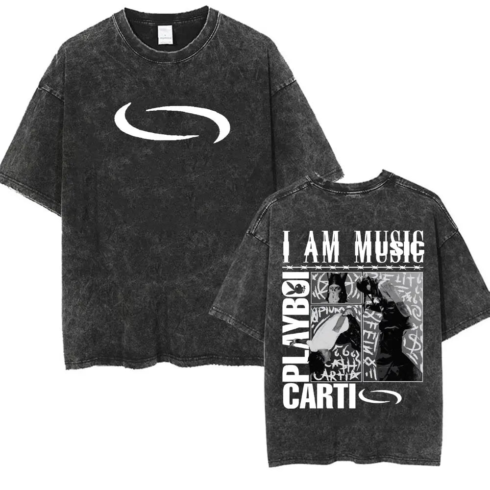 Vytal Retro Washed Narcissist Oversized Tees