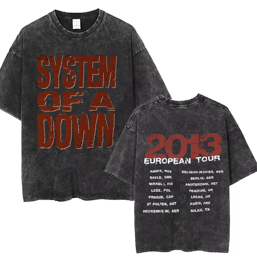 Vytal Washed Vintage Oversized T Shirt