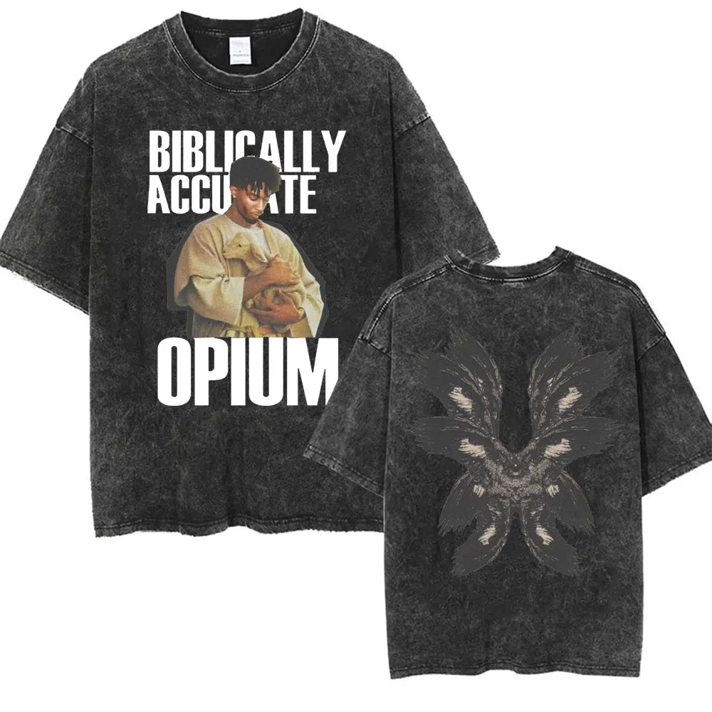 Vytal Retro Washed Narcissist Oversized Tees