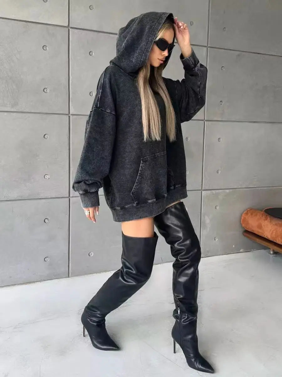 Vytal Washed  Vintage Hoodie