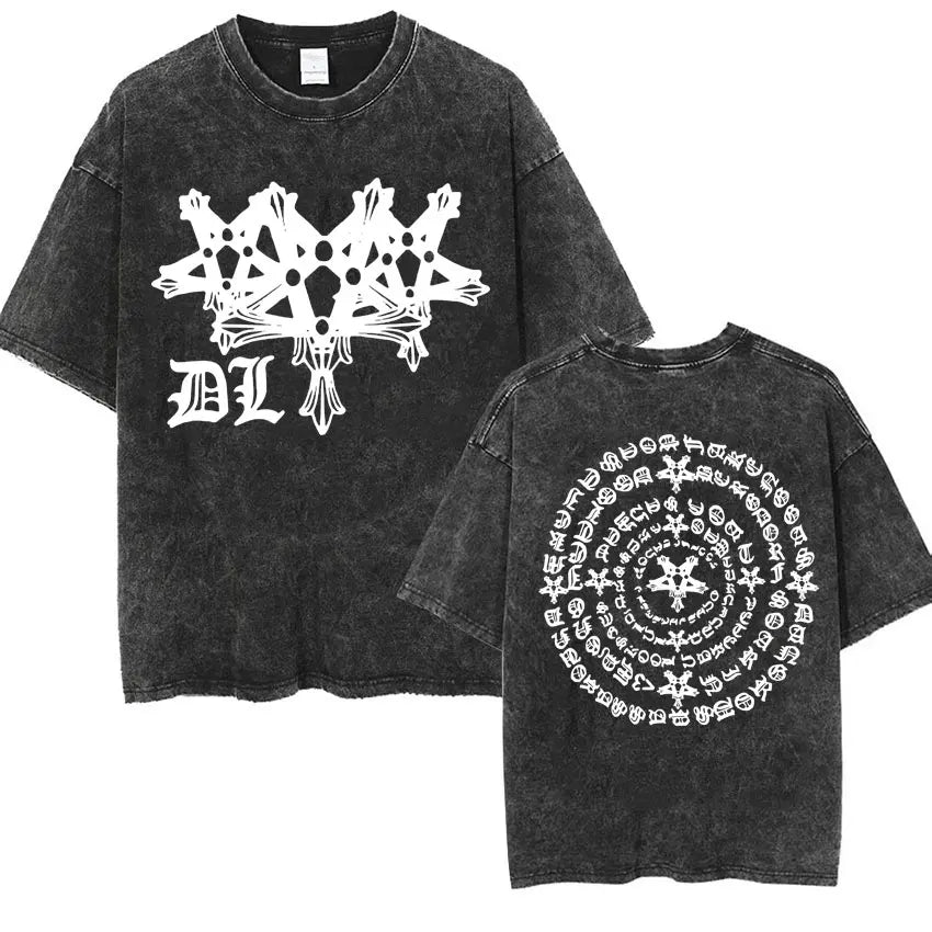 Vytal Retro Washed Narcissist Oversized Tees