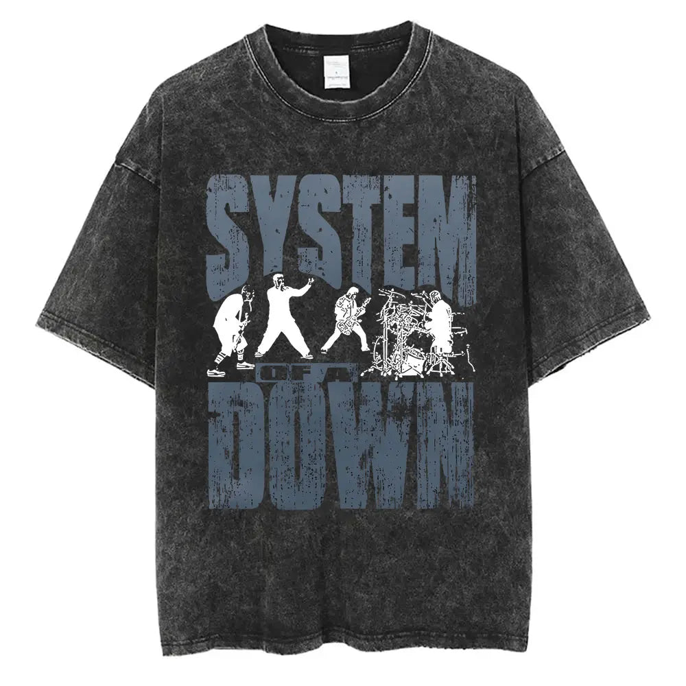Vytal Washed Vintage Oversized T Shirt