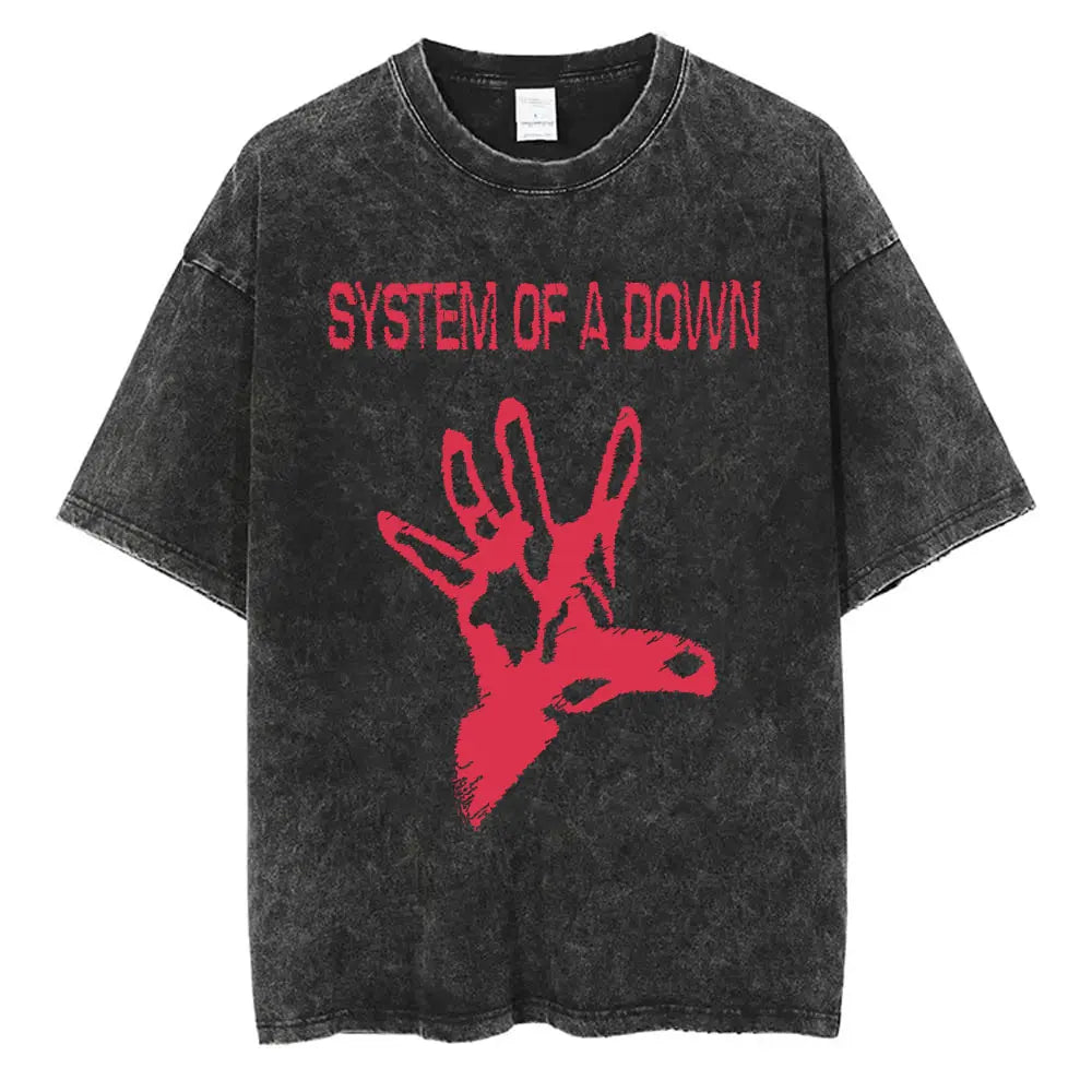 Vytal Washed Vintage Oversized T Shirt