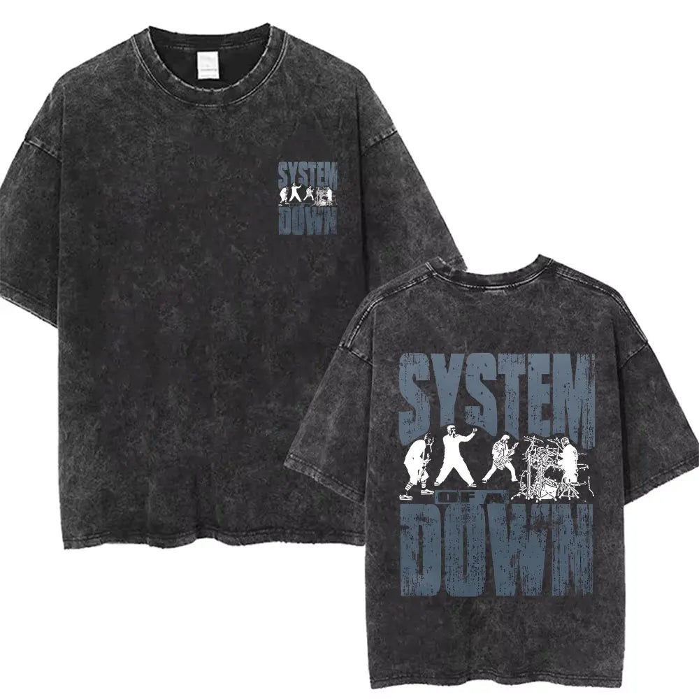 Vytal Washed Vintage Oversized T Shirt