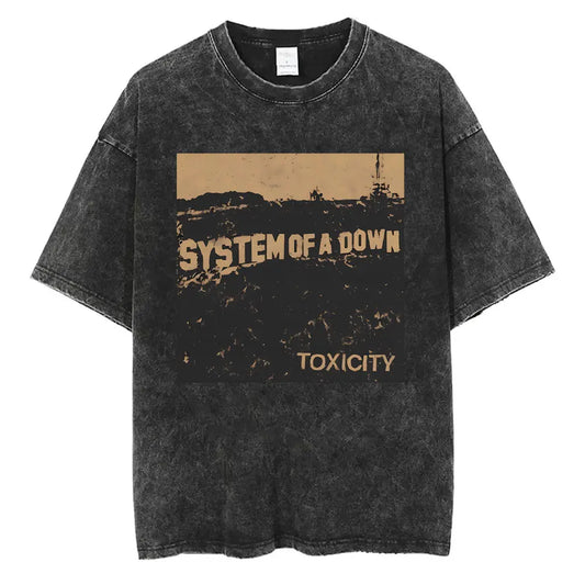 Vytal Washed Vintage Oversized T Shirt