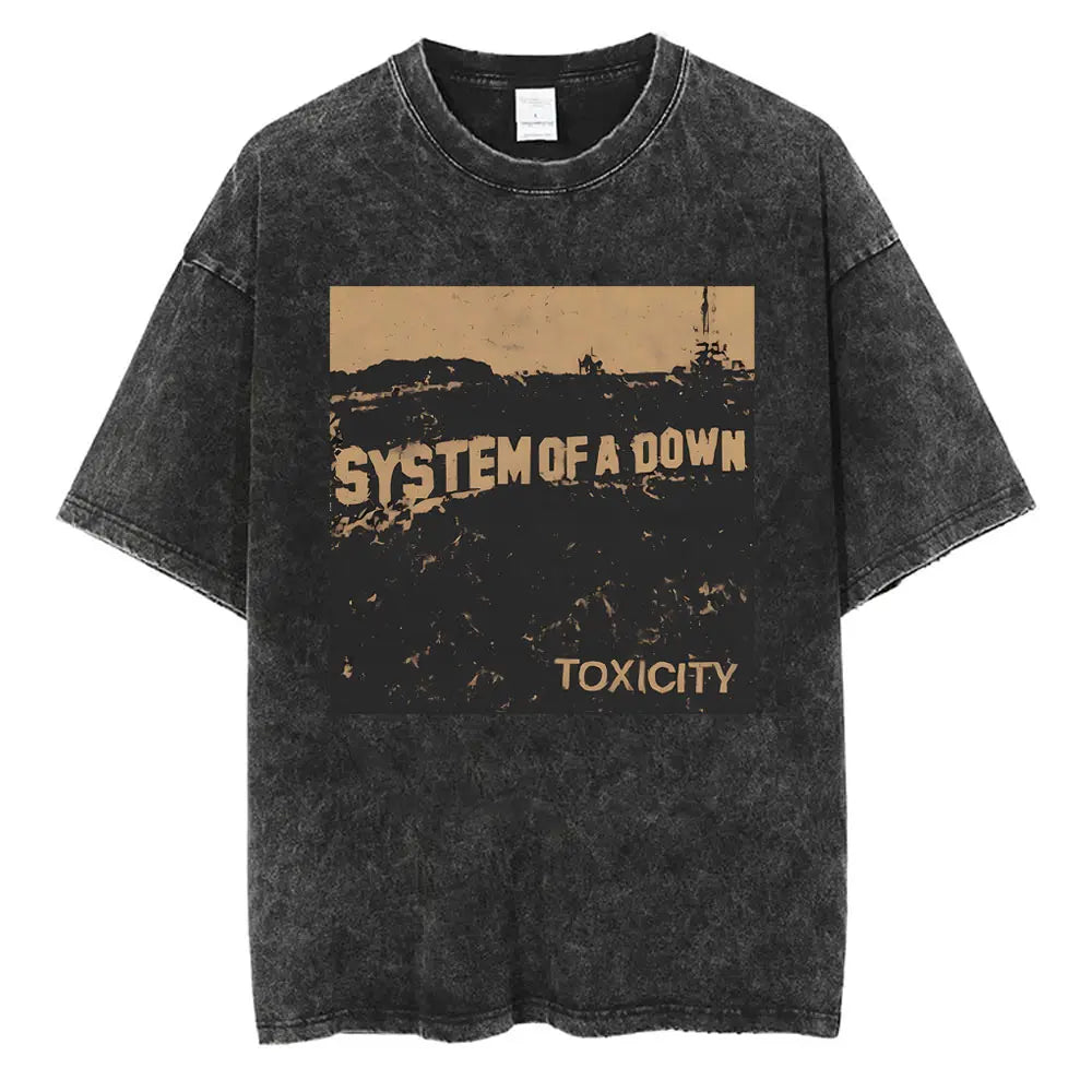 Vytal Washed Vintage Oversized T Shirt