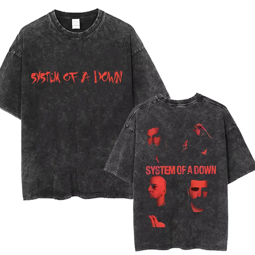 Vytal Washed Vintage Oversized T Shirt