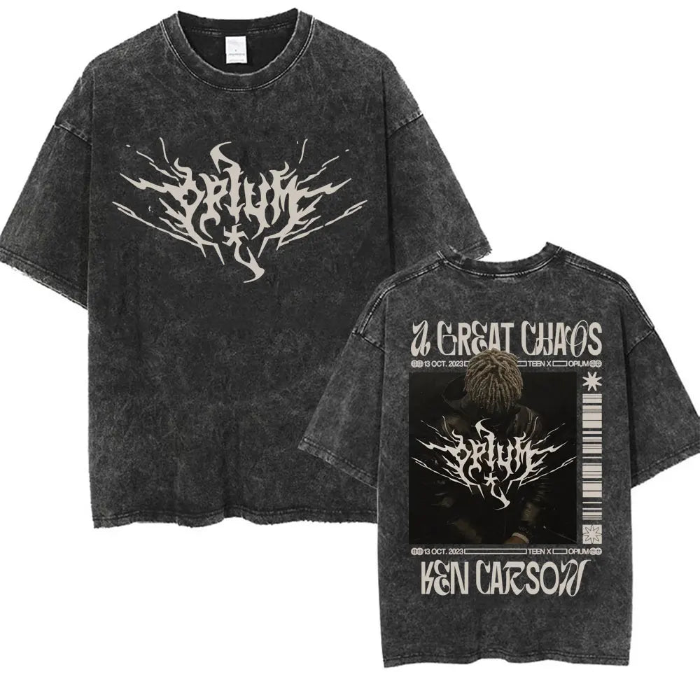 Vytal Retro Washed Narcissist Oversized Tees