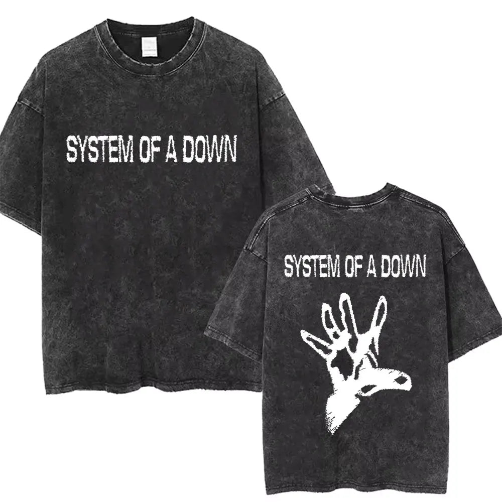 Vytal Washed Vintage Oversized T Shirt