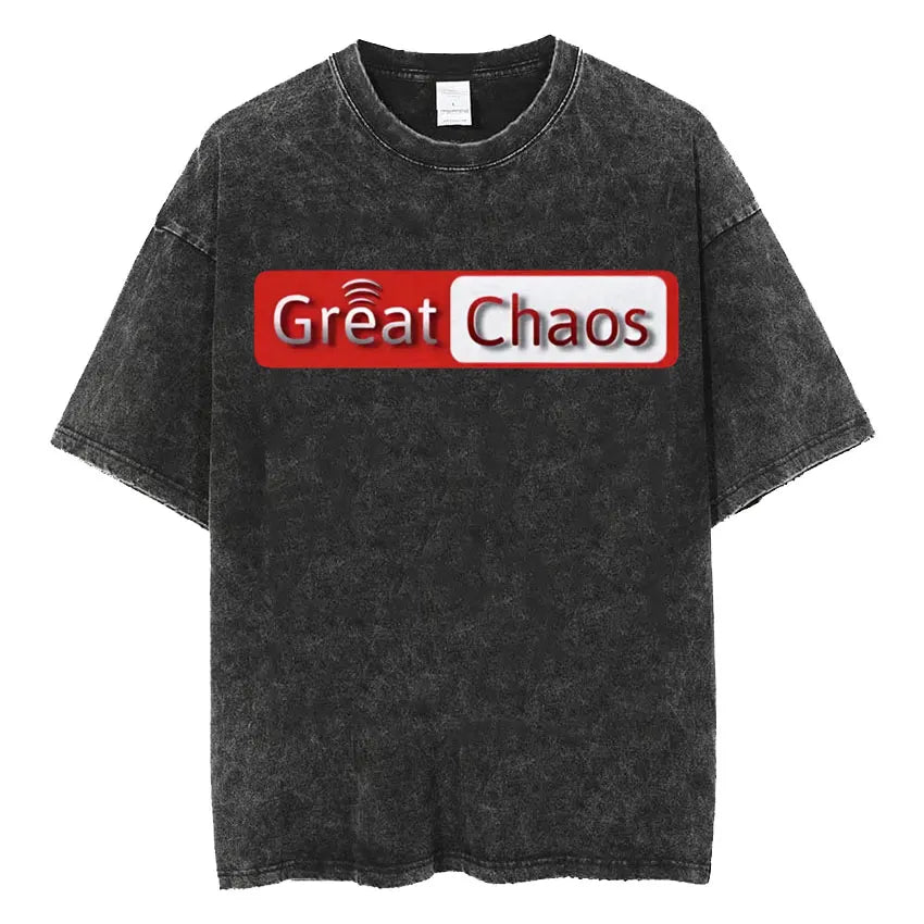 Vytal Retro Washed Narcissist Oversized Tees