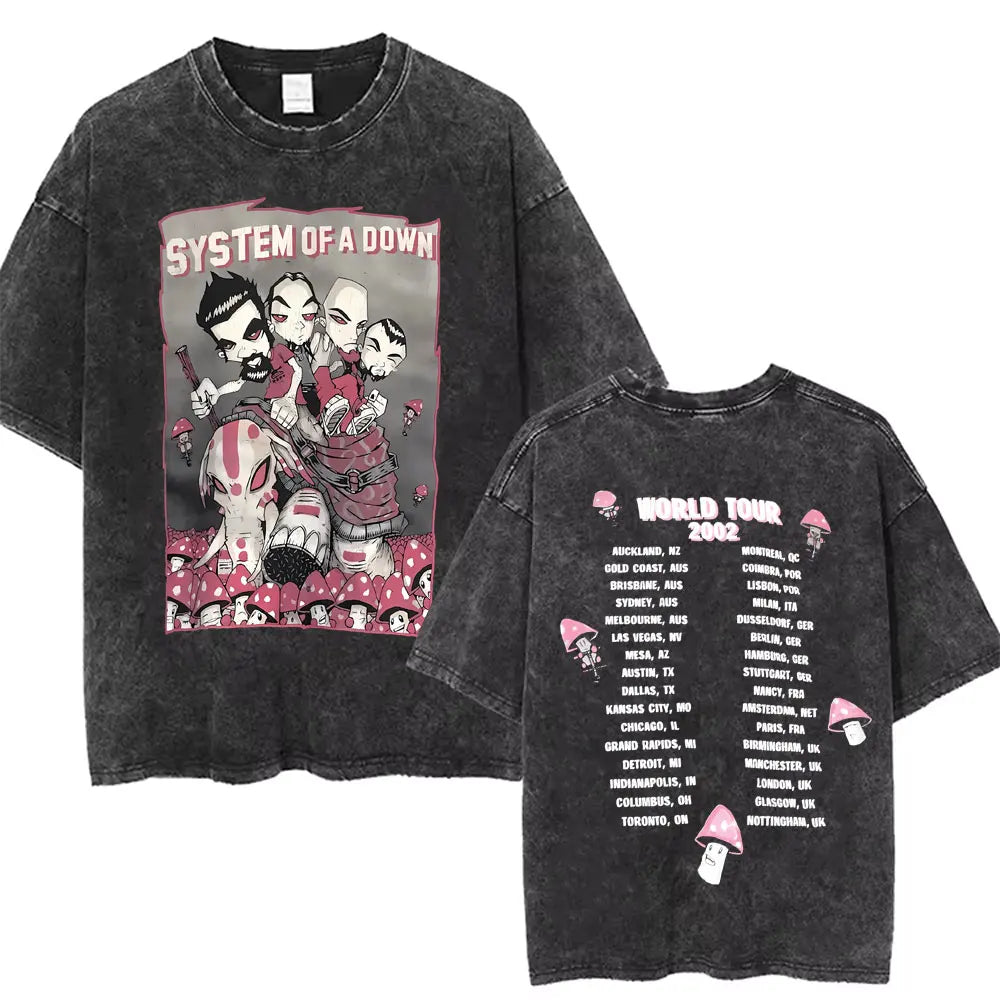 Vytal Washed Vintage Oversized T Shirt