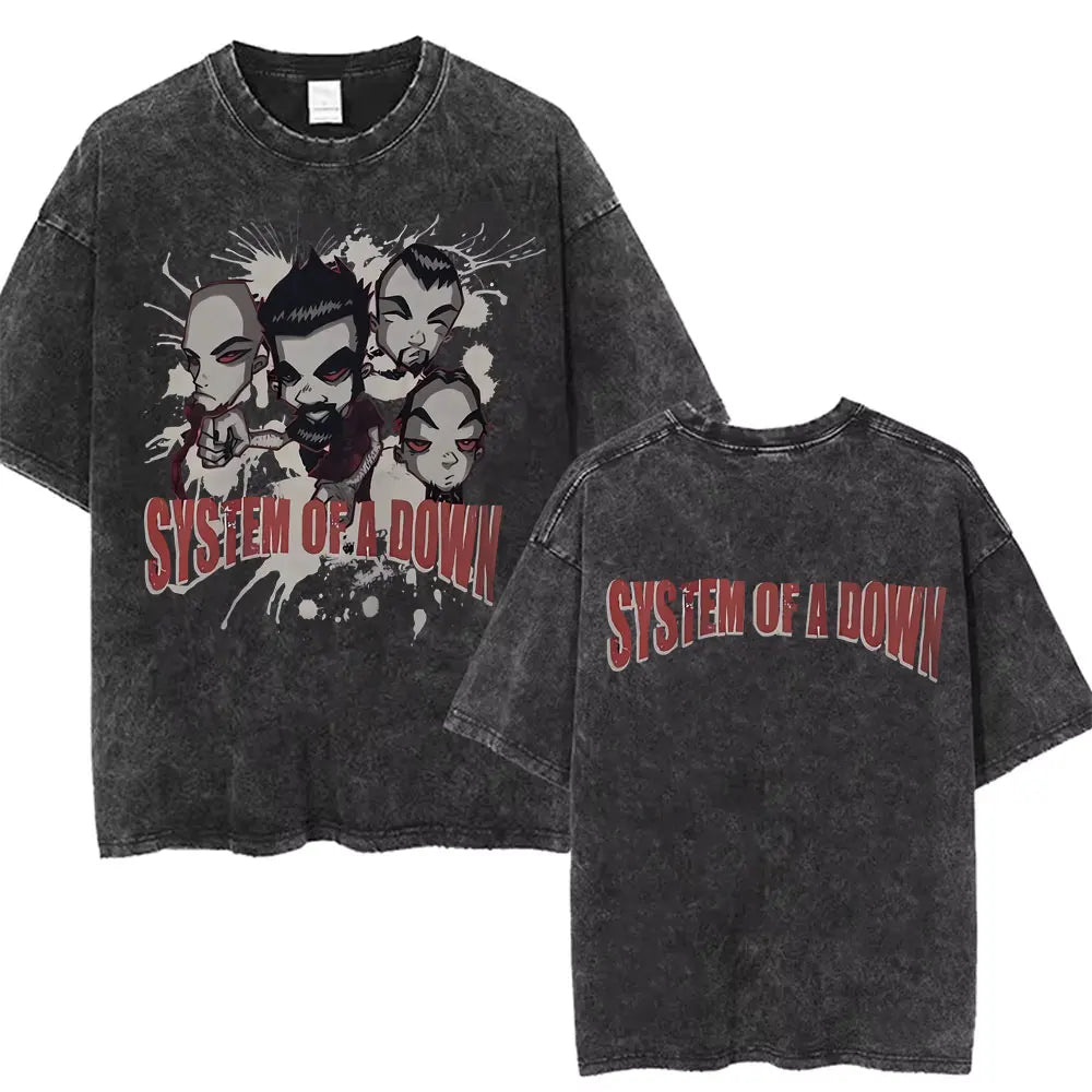 Vytal Washed Vintage Oversized T Shirt
