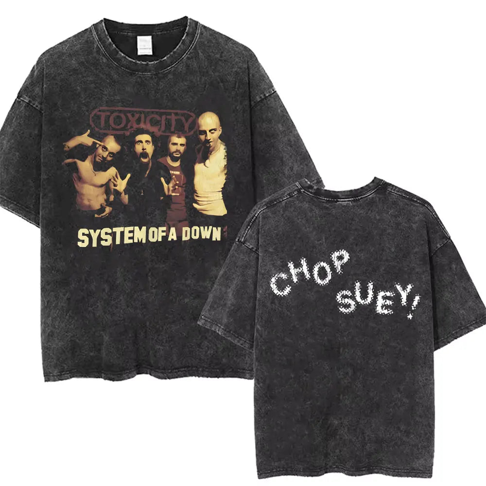 Vytal Washed Vintage Oversized T Shirt